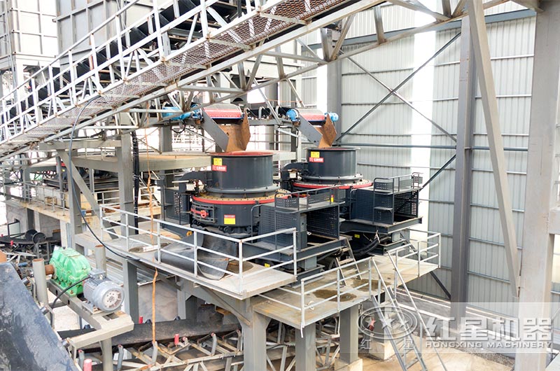 廠家為用戶設計、安裝制砂生產線